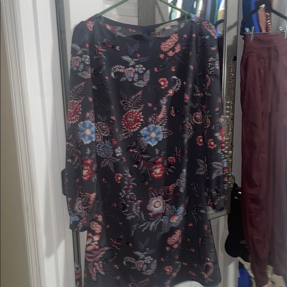 LOFT Floral Patterned Dress
